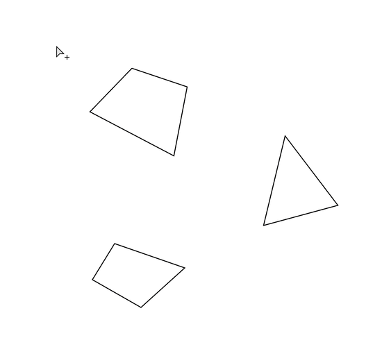 Draw bisector of corners